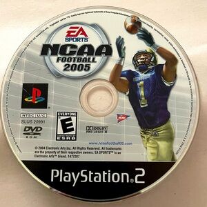 PlayStation 2 Video EA Sports NCAA 2005 Football Game